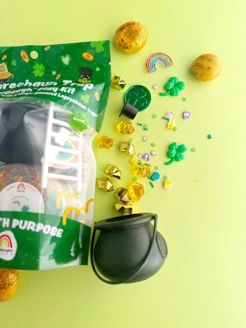 Lucky Leprechaun Trap Play Dough Kit