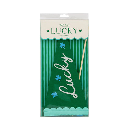 Lucky Felt Pennant
