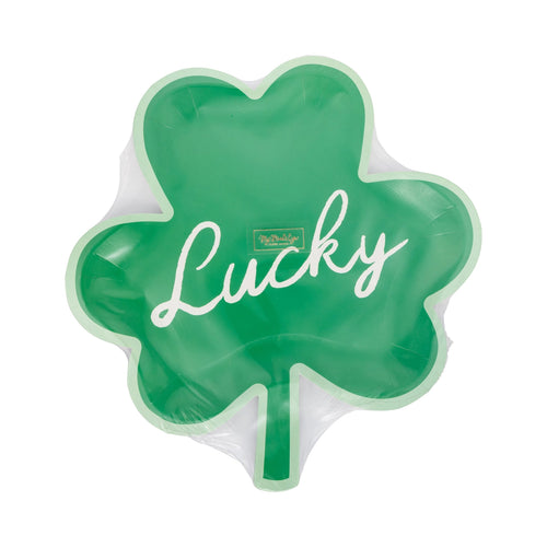 Lucky Shamrock Shaped Plate
